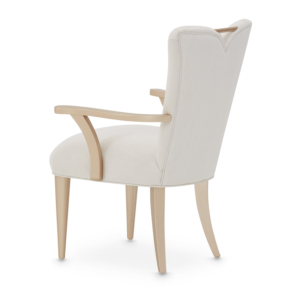 La Rachelle Medium Champagne Arm Chair from Michael Amini - Luna Furniture