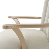 La Rachelle Medium Champagne Arm Chair from Michael Amini - Luna Furniture