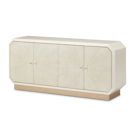 La Rachelle Medium Champagne Sideboard from Michael Amini - Luna Furniture