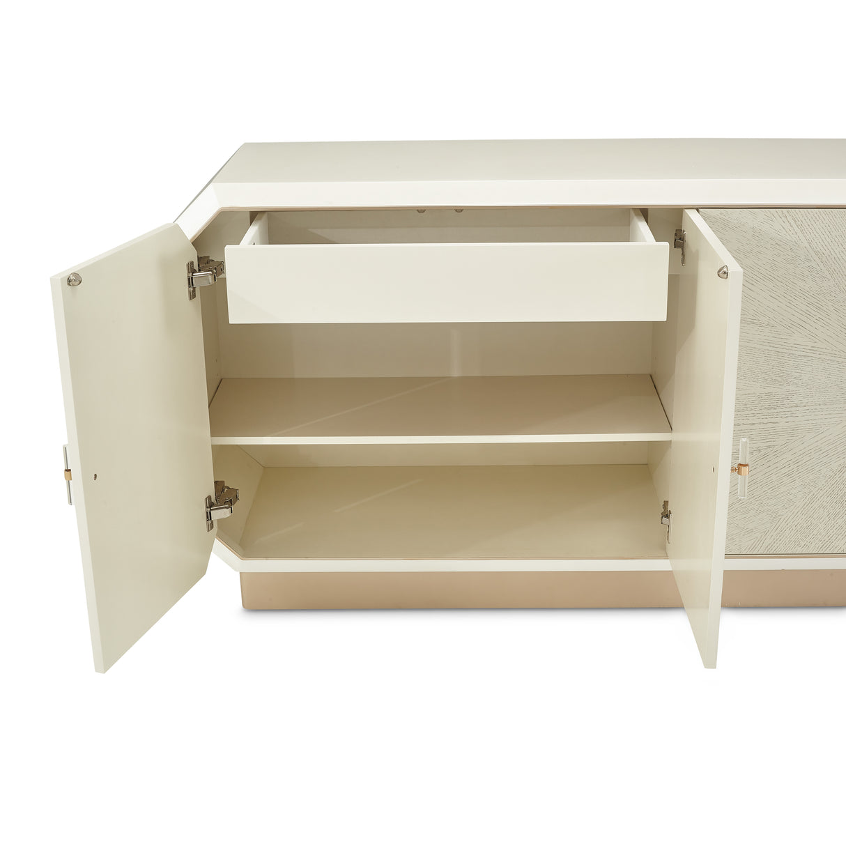 La Rachelle Medium Champagne Sideboard from Michael Amini - Luna Furniture