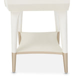 La Rachelle Medium Champagne 1-drawer Nightstand from Michael Amini - Luna Furniture