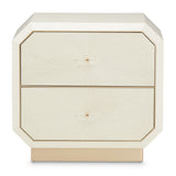 La Rachelle Medium Champagne 2-drawer Nightstand from Michael Amini - Luna Furniture