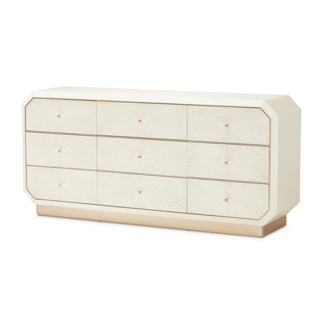 La Rachelle Medium Champagne Dresser from Michael Amini - Luna Furniture