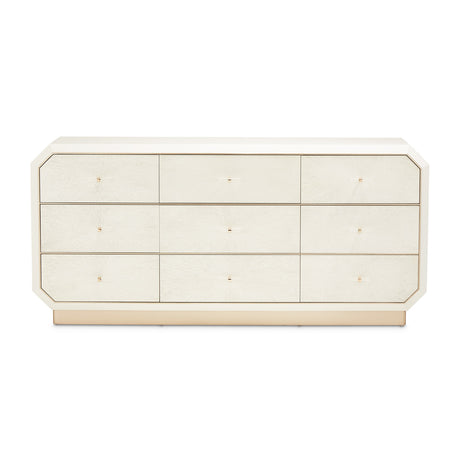 La Rachelle Medium Champagne Dresser from Michael Amini - Luna Furniture
