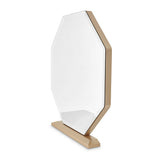 La Rachelle Medium Champagne Vanity Mirror from Michael Amini - Luna Furniture
