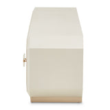 La Rachelle Medium Champagne Media Cabinet from Michael Amini - Luna Furniture