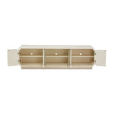 La Rachelle Medium Champagne Media Cabinet from Michael Amini - Luna Furniture