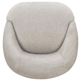 Leon Chenille Upholstered Swivel Accent Chair Beige from Coaster - Luna Furniture