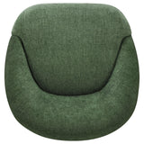 Leon Green Chenille Upholstered Swivel Accent Chair from Coaster - Luna Furniture
