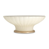 La Rachelle Medium Champagne Round Scalloped Cocktail Table from Michael Amini - Luna Furniture
