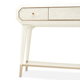 La Rachelle Medium Champagne Console Table from Michael Amini - Luna Furniture