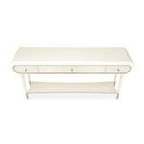 La Rachelle Medium Champagne Console Table from Michael Amini - Luna Furniture