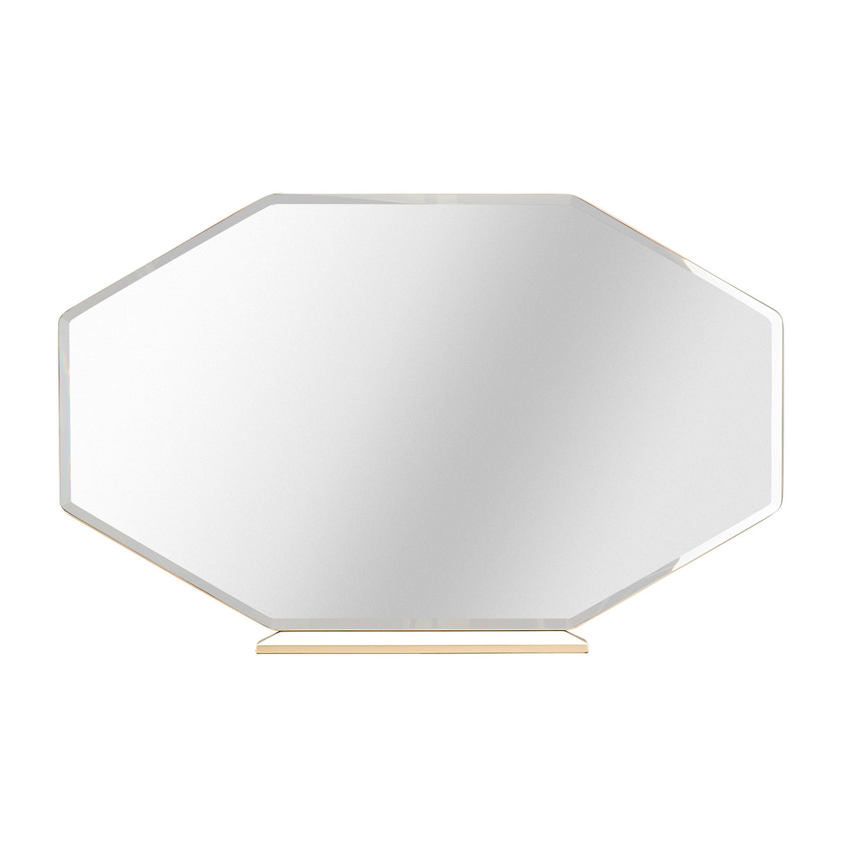 La Rachelle Medium Champagne Wall Mirror from Michael Amini - Luna Furniture