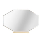 La Rachelle Medium Champagne Wall Mirror from Michael Amini - Luna Furniture