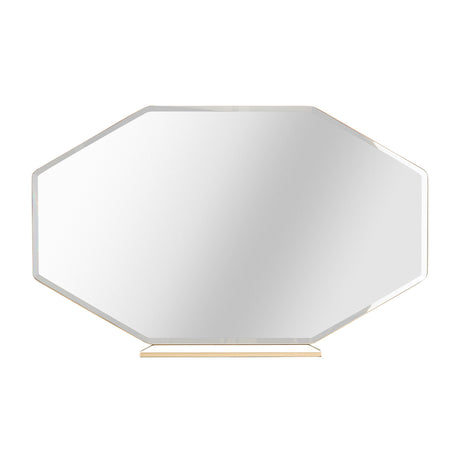 La Rachelle Medium Champagne Wall Mirror from Michael Amini - Luna Furniture