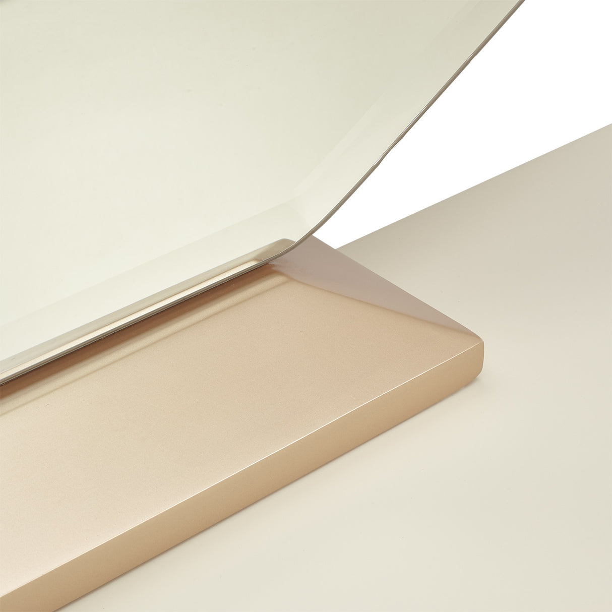 La Rachelle Medium Champagne Wall Mirror from Michael Amini - Luna Furniture