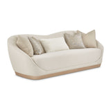 La Rachelle Medium Champagne Sofa from Michael Amini - Luna Furniture