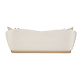La Rachelle Medium Champagne Sofa from Michael Amini - Luna Furniture