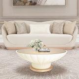 La Rachelle Medium Champagne Sofa from Michael Amini - Luna Furniture