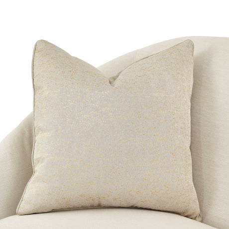La Rachelle Medium Champagne Sofa from Michael Amini - Luna Furniture
