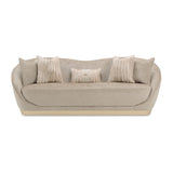 La Rachelle Medium Champagne Sofa from Michael Amini - Luna Furniture