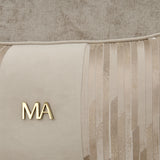 La Rachelle Medium Champagne Sofa from Michael Amini - Luna Furniture