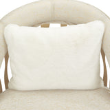 La Rachelle Medium Champagne Flame Accent Chair from Michael Amini - Luna Furniture