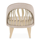 La Rachelle Medium Champagne Accent Chair from Michael Amini - Luna Furniture