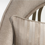 La Rachelle Medium Champagne Accent Chair from Michael Amini - Luna Furniture