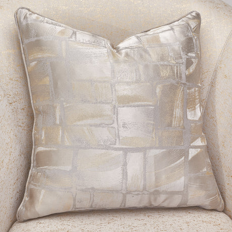 La Rachelle Medium Champagne Swivel Chair from Michael Amini - Luna Furniture