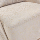 La Rachelle Medium Champagne Swivel Chair from Michael Amini - Luna Furniture