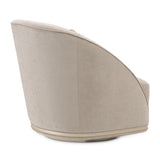 La Rachelle Medium Champagne Swivel Chair from Michael Amini - Luna Furniture