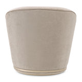 La Rachelle Medium Champagne Swivel Chair from Michael Amini - Luna Furniture