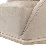 La Rachelle Medium Champagne Swivel Chair from Michael Amini - Luna Furniture