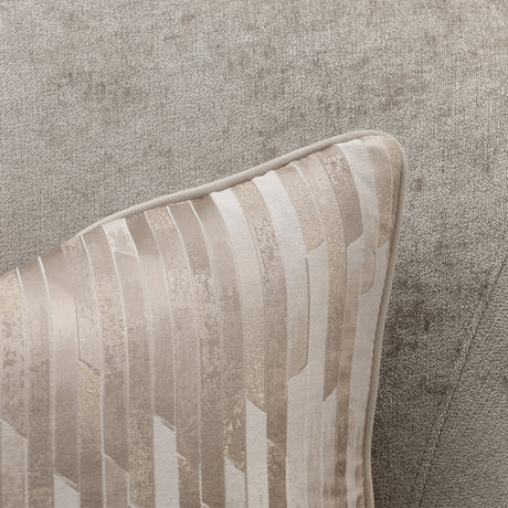 La Rachelle Medium Champagne Swivel Chair from Michael Amini - Luna Furniture