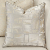 La Rachelle Medium Champagne Chaise from Michael Amini - Luna Furniture