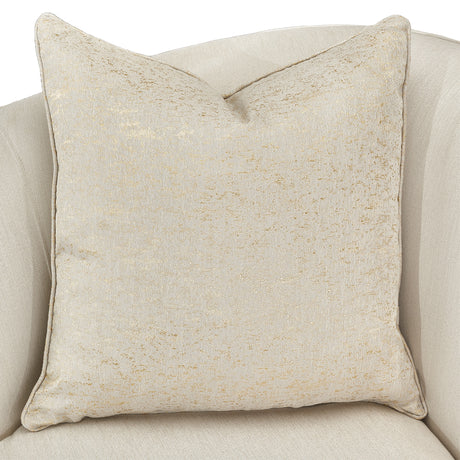 La Rachelle Medium Champagne Chaise from Michael Amini - Luna Furniture