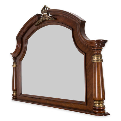 Grand Masterpiece Royal Sienna Dresser Mirror from Michael Amini - Luna Furniture