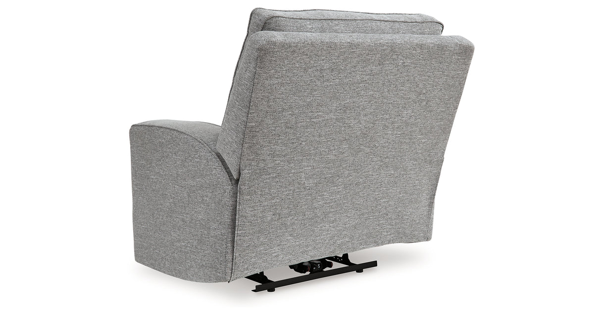 Biscoe Pewter Power Recliner from Ashley - Luna Furniture