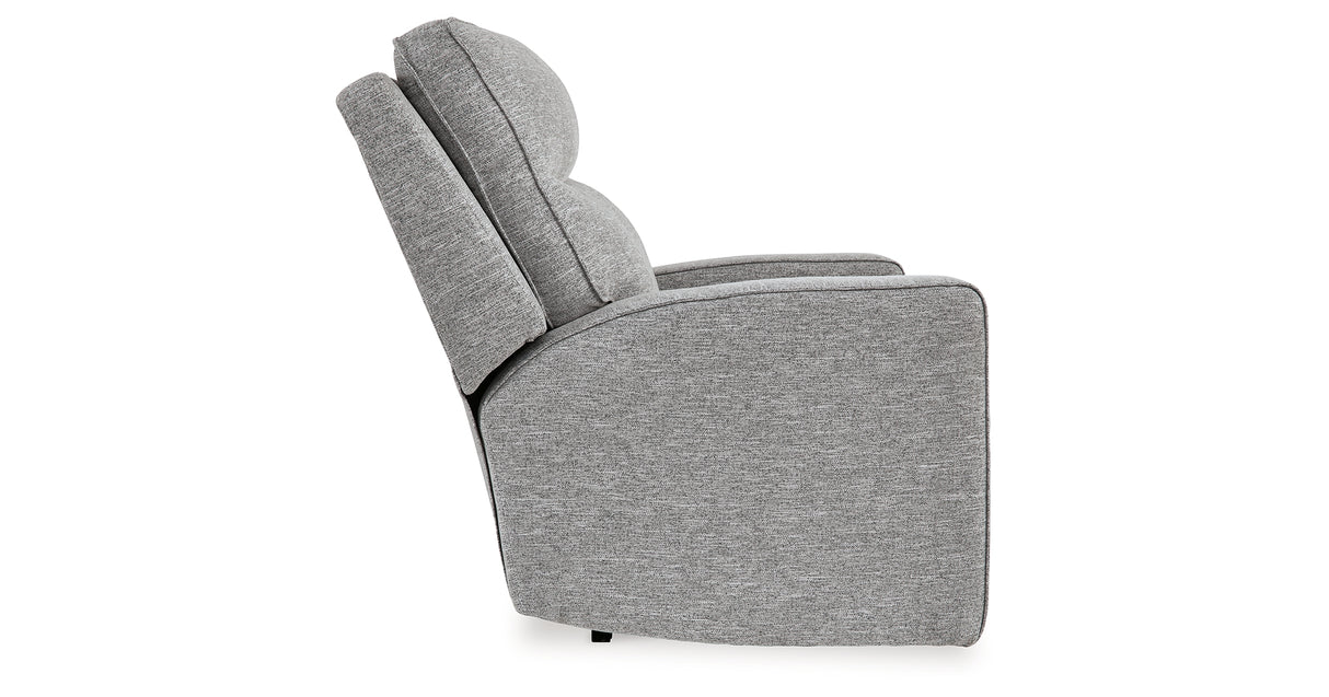 Biscoe Pewter Power Recliner from Ashley - Luna Furniture