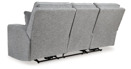 Biscoe Pewter Power Reclining Sofa from Ashley Furniture - Luna Furniture