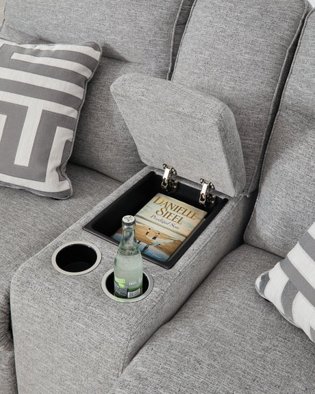 Biscoe Pewter Power Reclining Living Room Set from Ashley - Luna Furniture