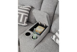 Biscoe Pewter Power Reclining Living Room Set from Ashley - Luna Furniture