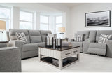 Biscoe Pewter Power Reclining Living Room Set from Ashley - Luna Furniture