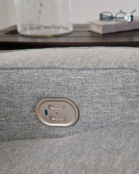 Biscoe Power Reclining Sofa, Loveseat and Recliner from Ashley Furniture - Luna Furniture