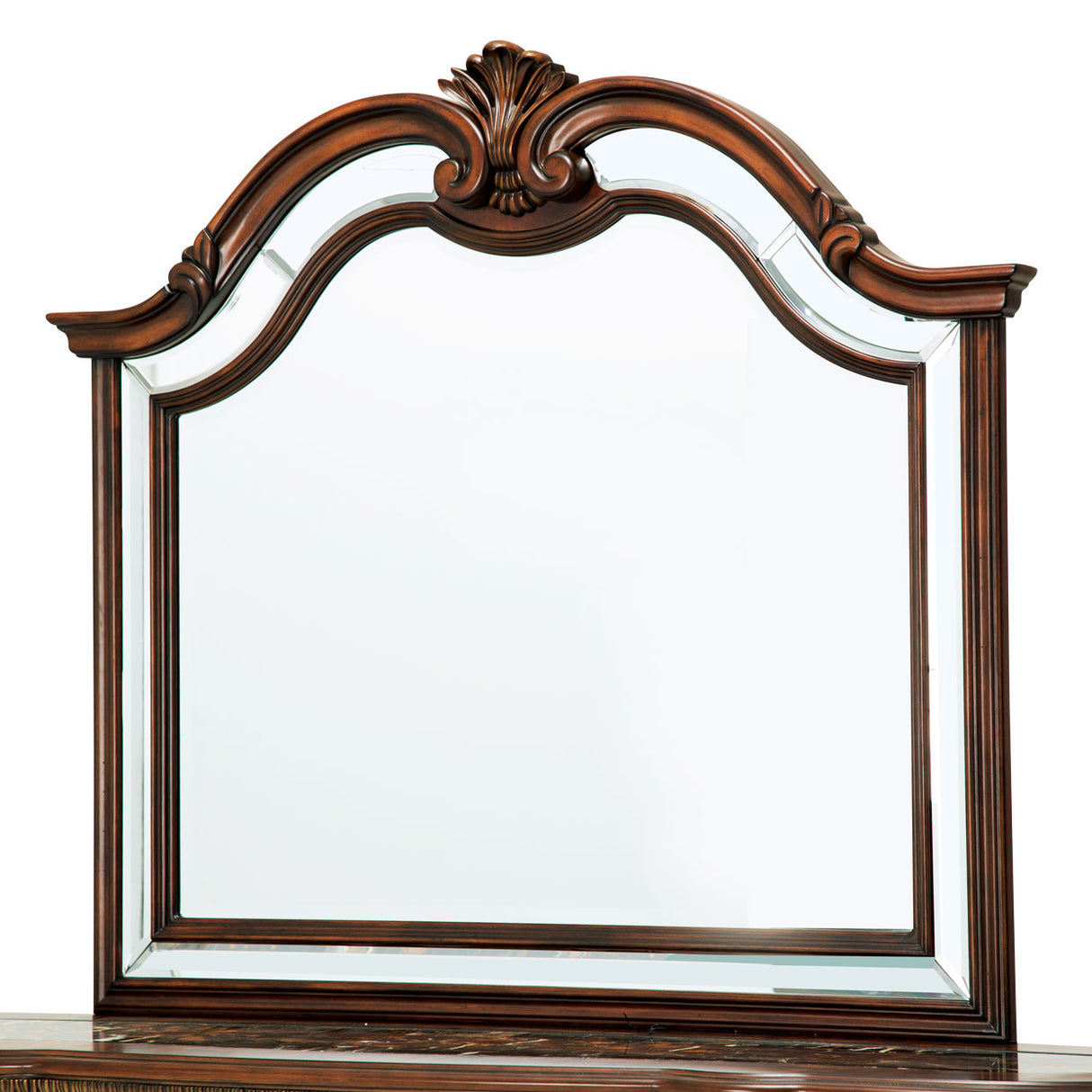 Bella Veneto Cognac Sideboard Mirror from Michael Amini - Luna Furniture