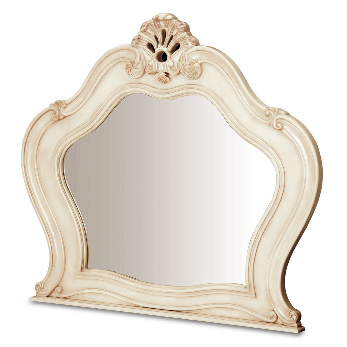 Chateau De Lago Blanc Dresser Mirror Blanc from Michael Amini - Luna Furniture
