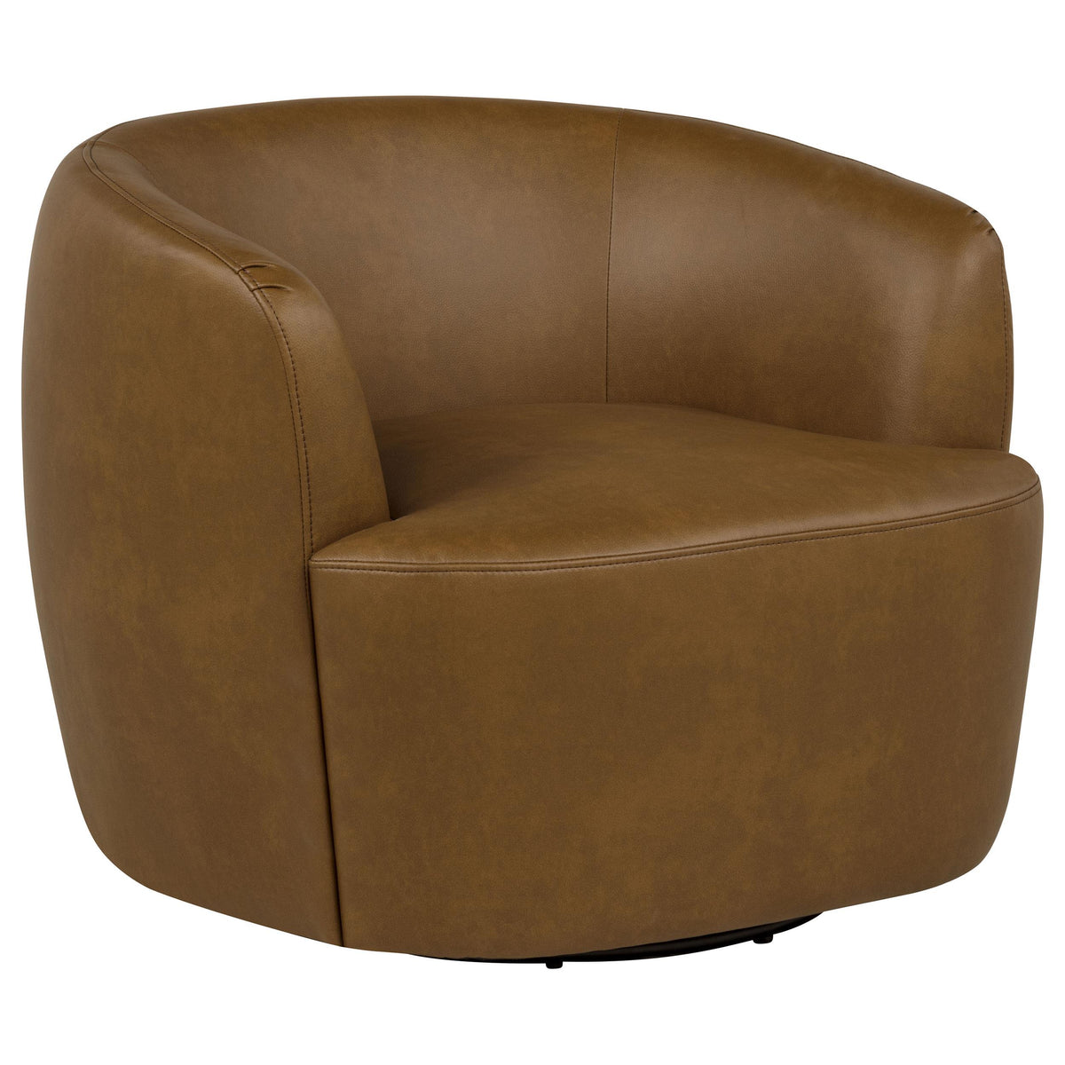 HP0426 Cognac Accent Swivel Chair from Coaster - Luna Furniture
