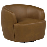 HP0426 Cognac Accent Swivel Chair from Coaster - Luna Furniture