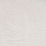 Hudson Ecru Faux Fur Swivel Accent Chair from Coaster - Luna Furniture